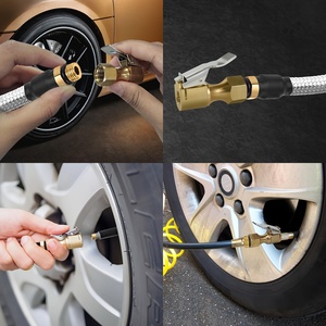 MAISOON Adaptador de Inflador de Neumáticos de Alta Resistencia con Rosca Hembra NPT de 1/4" para Bomba de Aire, Compresor, Coche, Camión, RV - Product Image 4