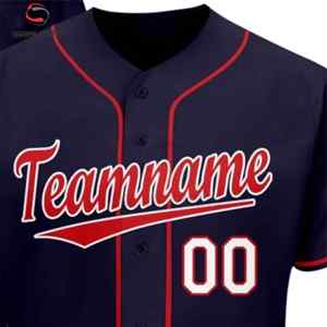 Camiseta de Béisbol Personalizada con Nombre y Número, Impresión Personalizada, Camisetas de Béisbol al por Mayor, Proveedor de Camisetas Deportivas para Equipos - Product Image 2
