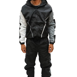 plus size New Arrival <b>Windbreaker</b> Set High Quality Manufacturing Factory Supplier Zipper Jacket Set <b>Windbreaker</b> Set for Sale - Product Image 1