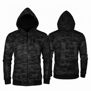 Custom Made Printed Pattern Lightweight <b>Zip</b> <b>Up</b> Casual Outdoor Windbreaker Hoodie Jacket High Quality OEM ODM Comfortable Coat - Product Image 2