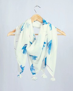 Pañuelo de Seda de Lujo para Mujer, Personalizado con Estampado, Suave y Ligero, Cuadrado, Textil de Moda, Fabricante OEM ODM, Venta al Por Mayor - Product Image 6