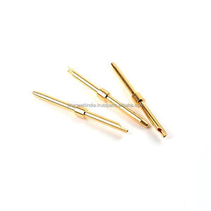 Broche en laiton personnalisée de haute qualité taille variable accessoires de connecteur d'utilisation électrique à haute vente fabriqués en Inde - Product Image 4