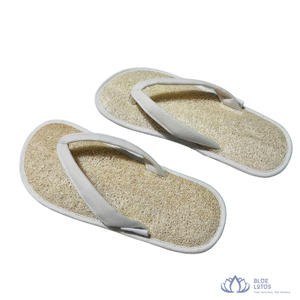[BEST SELLING] | Loofah Slippers Eco Friendly Foot Scrub Footwear For Indoor Home Hotel Spa Daily Wear from Vietnam - Product Image 1