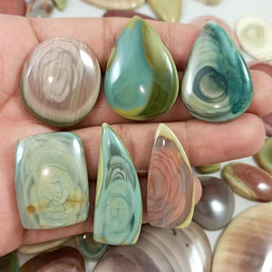 Natural Imperial Jasper Cabochon Healing Crystal Wholesale Bulk Loose Gemstone <b>Chakra</b> Spiritual Reiki Raw - Product Image 1