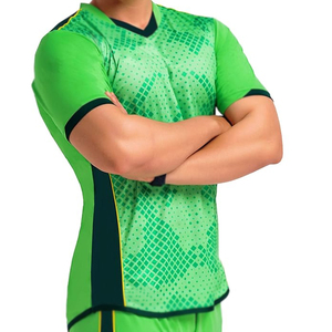 Lightweight Customizable Anti-Bacterial Soccer Jersey for Men Breathable Durable Material Short Sleeves Wholesale Rate Best - Product Image 2