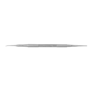 Pousse-cuticules professionnels en acier inoxydable, plats et angulaires, double extrémité, multi-usages, légers, avec manche solide. - Product Image 6