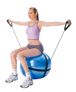 ALLWINWIN EXB08 Exercise Ball - Foot Hose Pump Inflation Abdominal - Product Image 5