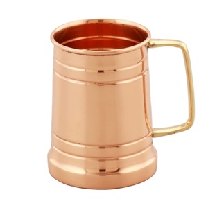 Acheter tasse de Mule de moscou 100% cuivre naturel chope à bière pour la maison et le Bar - Product Image 1
