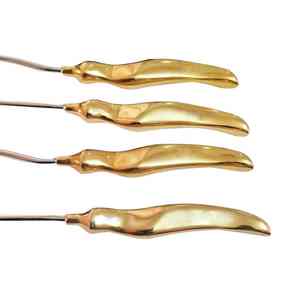 Ensemble de chirurgie endoscopique manuelle réutilisable en acier inoxydable de haute qualité - Poignée dorée certifiée CE pour la chirurgie plastique - Product Image 2