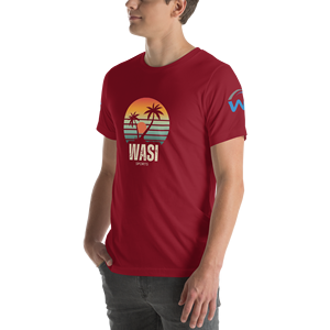 Camiseta Unisex con Logotipo Personalizado, Algodón/Poliéster, Transpirable, Ecológica, de Secado Rápido, Manga Corta, Cuello Redondo, WASI - Product Image 4