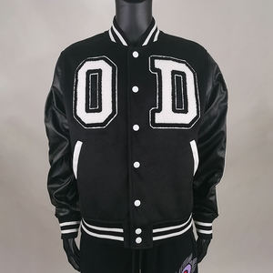 Veste universitaire pour homme de qualité supérieure, design personnalisé, manches en cuir, veste universitaire brodée, veste streetwear d'hiver - Product Image 1