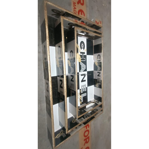 ถาดเสิร์ฟกาแฟดีไซน์ทันสมัยพร้อมพิมพ์ลายสำหรับเครื่องครัวถาดเสิร์ฟอาหารไม้ MDF จากอินเดีย - Product Image 3