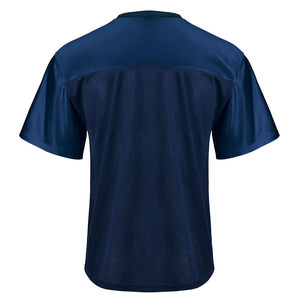 T-shirt en maille pour homme de qualité supérieure, couleur noire, manches courtes, col rond, sport, gym, entraînement, musculation, streetwear - Product Image 2