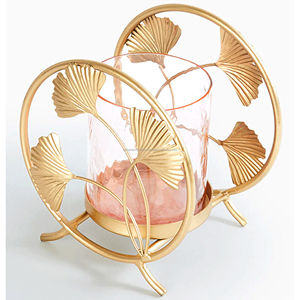 Meuble TV de Luxe Décoration Maison Petite Boule de Verre Gravée Design Art Déco Artisanat de Haute Qualité Meuble de Bureau en Fer et Cristal - Product Image 4