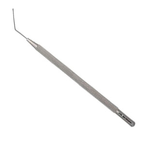 Punta de Espátula de 0.5mm, Longitud Total 12.5cm, Lente Jaffe de Acero Inoxidable Quirúrgico Oftálmico Manual de Alta Calidad con Certificación CE - Product Image 6