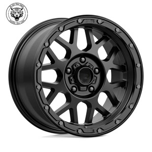 Rines WD de Alta Resistencia 4X4 Todoterreno, de Aluminio con Recubrimiento de Zinc Negro, Beadlock, de 17-20 Pulgadas, 5x114.3/6x139.7 PCD, Capacidad de Carga de 2600 Libras - Product Image 2