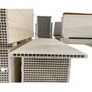 Porte Dewoo Asie du Sud-Est 40mm d'épaisseur Panneaux WPC complets Portes intérieures Matière première PVC Bois PVC Composite Autre produit de porte - Product Image 3