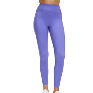 Leggings de sport pour femmes personnalisés, taille haute, effet ventre plat, doux et soyeux, longueur cheville, pour yoga et gym, fabricant OEM - Product Image 1