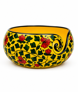 Ensemble de crochets et aiguilles à tricoter en bois peints à la main, multicolores, motif floral, qualité supérieure, faits à la main - Product Image 3