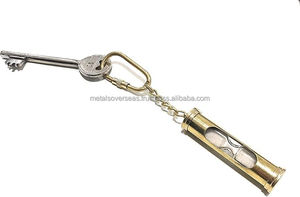 Porte-clés et porte-clés de sablier nautique personnalisés Fabricant et exportateur de porte-clés de décoration de conception - Product Image 3