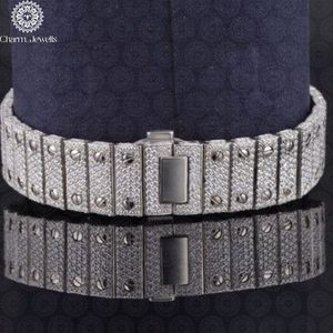 Montre carrée de luxe en acier inoxydable Charm Jewells, 40 mm, cadran analogique mécanique, cristal saphir, mode masculine, date automatique, étanche - Product Image 4