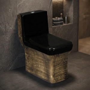 WC monobloc en céramique de conception européenne, couleur design, modèle Vistaar Sanitary, en promotion - Product Image 3