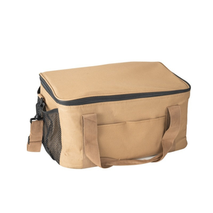 Sac de rangement en tissu Oxford grande capacité, sac à main de camping extérieur, sac à bandoulière avec fermeture éclair, en stock - Product Image 1