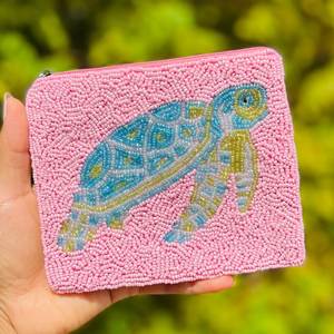 กระเป๋าใส่เหรียญปักลายมือประดับลูกปัด ดีไซน์ดอกไม้สุดหรู - Product Image 2