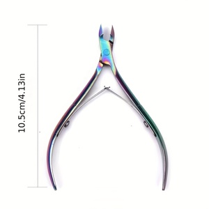 Coupe-ongles de précision, pince à cuticules en acier inoxydable, outil professionnel, équipement de soin des ongles de qualité salon - Product Image 3
