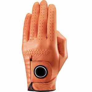 Sweatproof Genuine Leather Golf <b>Gloves</b> for Women Breathable Fit Strong Grip Flexible Palm <b>Moisture</b> Control Hook Loop Closure - Product Image 5