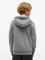 Sweat-shirt à capuche zippé en polaire personnalisé pour homme, coupe ample, couleur unie, avec poche avant, qualité supérieure, produits en gros