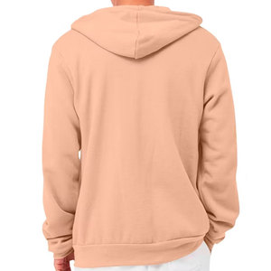 Sweat-shirt à capuche Bella Canvas 3739 en molleton éponge avec fermeture éclair, qualité supérieure, léger, unisexe, pour la personnalisation en détail - Product Image 6