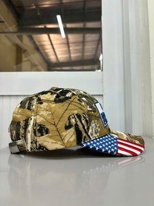 Gorra de Béisbol de Poliéster Estructurada con Parche de Bordado Personalizado de Camuflaje, Hecha en Fábrica en Vietnam, Estilo Clásico Juvenil para Uso en Exteriores - Product Image 5
