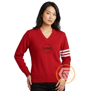 Cárdigan de Invierno Personalizado de Acrílico Delta Bordado, Antiarrugas, de Secado Rápido, con Logotipo Frontal, Prenda Griega de Alta Calidad para Mujer - Product Image 1