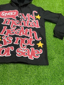 Sudadera con Capucha de Felpa 100% Algodón para Hombre, de la Mejor Calidad, Diseño Sólido, Teñido Liso, Impresión Personalizada, Transpirable, Corte Holgado - Product Image 3