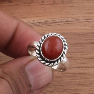 Wholesale Natural Turquoise Sterling <b>Silver</b> Handcrafted Wedding <b>Statement</b> <b>Ring</b> for Women Artisan Jewelry - Product Image 3