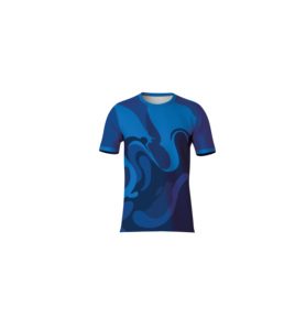 เสื้อยืดซับลิเมชั่นแบบยูนิเซ็กซ์ ดีไซน์พิมพ์ลายทั้งตัวทันสมัย สวมใส่สบาย ระบายเหงื่อได้ดี เหมาะสำหรับเล่นกีฬาและแฟชั่น - Product Image 2
