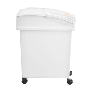 กล่องเก็บข้าวสารขนาดใหญ่ 6.6 แกลลอน/25 ลิตร กล่องจ่ายอาหารสัตว์เลี้ยงสำหรับห้องครัว กล่องเก็บส่วนผสมอาหารสัตว์ ข้าว ธัญพืช แป้ง - Product Image 3