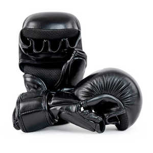 Best Selling Premium Quality Leather Boxing <b>Gloves</b> with Non-Slip Palm Hook & Loop Closure Unisex Training <b>Gloves</b> - Product Image 1