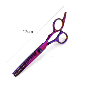 Ciseaux à cheveux de haute qualité, ciseaux professionnels pour texturiser les cheveux, ciseaux de barbier en acier inoxydable, outil de coupe pour salon - Product Image 2