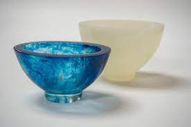Bol décoratif en résine de luxe fait à la main, bol de service élégant en résine, design unique, durable, parfait pour la décoration de la maison - Product Image 4