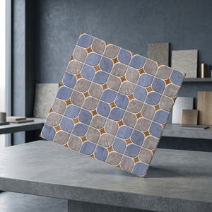 กระเบื้องปูพื้นเซรามิกดิจิตัล12X12ดีไซน์โบราณของ Vistaar ส่งตรงจากโรงงาน30x30มีจำหน่ายสำหรับตลาดแอฟริกาห้องน้ำขนาด5มม. - Product Image 2