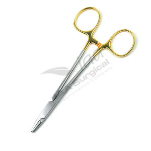 Portaagujas manual de acero reutilizable, tijeras, pinza quirúrgica, portaclavos ortopédico veterinario, cortador - Product Image 3