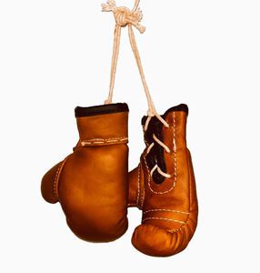 Llavero de Mini Glove de Boxeo con Forma de Bola Circular de Plástico, en Cuero PU y Metal, con Logotipo Personalizado Impreso - Product Image 2