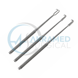 Set de rétracteurs chirurgicaux Akramed Premium 3 pièces Joseph à double crochet cutané 2mm/5mm en acier inoxydable, instrument de chirurgie générale CE - Product Image 6