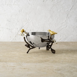 Bol à fruits en aluminium, centre de table moderne, luxe décoratif, or, écologique, durable, 2026 Saleem International - Product Image 4