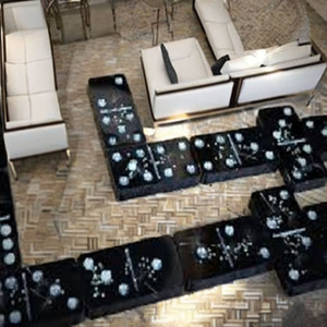 GOD GRACE OVERSEAS GGO BOARD GAMES Juego de Dominó Clásico Doble 6 Más Vendido, Set de Regalo con 28 Fichas, Caja de Resina y Estuche de Madera para Entretenimiento - Product Image 5