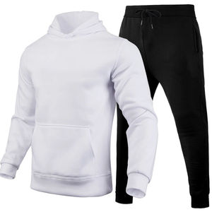 Ensemble de survêtement pour homme, logo personnalisé, sweat-shirt imprimé d'hiver, pantalon de survêtement, ensemble 2 pièces, pull à capuche - Product Image 5