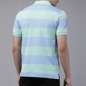 Chemises polo pour hommes 100% coton, classiques, respirantes, à manches courtes, séchage rapide, coupe confortable, coutures durables, vêtements décontractés - Product Image 3