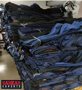 Pantalones Cargo de Mezclilla Selvedge Cruda Original sin Lavado para Hombre, de Alta Calidad, Personalizados, Rectos, con Logotipo Desgastado y Tejido de Algodón - Product Image 3